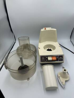 8fp1 General Electric Vintage Ge Food Processor 1970s Kitchen Appliance Usa