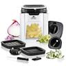Gnz-3002 Ginsu Presto Chopper Stainless Steel Interchangeable Blades Soft 021893859384