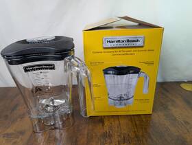 6126-600 Hamilton Beach Commercial Grade Food Blender Container.# Open Box