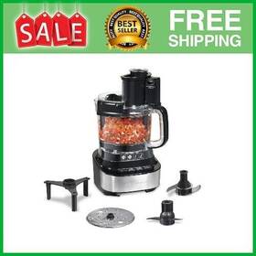 70822fg Hamilton Beach 10 Cup 2-speed Food Processor Easy Assembly Black