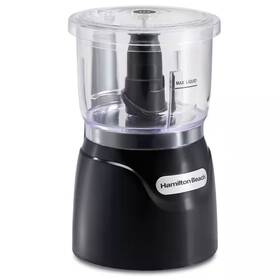Hamilton Beach 711181873269 3-cup 1-speed Black Stack And Press Food Processor