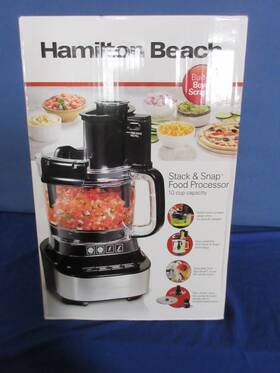 72822fg Hamilton Beach 10 Cup Stack And Snap Food Processor Model