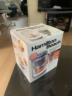 72950 Hamilton Beach 3 Cup Smartchop Chopper White
