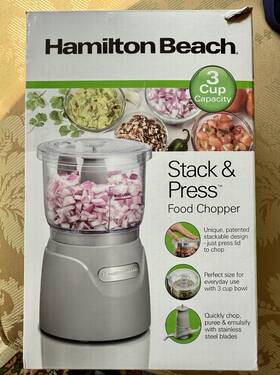 78022130018 Hamilton Beach Food Chopper 3 Cup