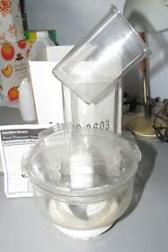 840095300 Hamilton Beach Blender Chef Food Processor Attachment Pusher Instructions-box