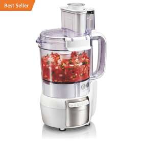 70729f Hamilton Beach Brands Inc. Stack And Snap Food Processor 12 Cup Capacity 450 Watts White