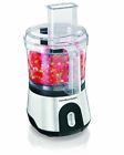 Hamilton Beach Kitchen Food Processor 10 Cup Countertop Brushed Steel Finish W Compact Storage 720066619649