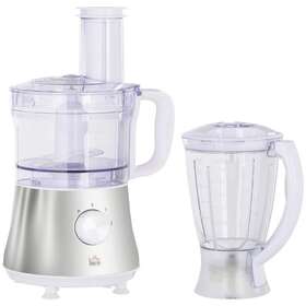800-140v80 Homcom Food Processor 5-cup 2-speed Controls Multiple Blades Built In Grinder