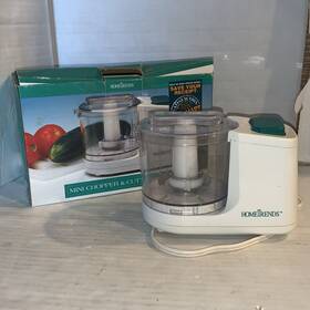 Cl-9202 Hometrends Mini Food Chopper / Processor Model With Box Tested Works