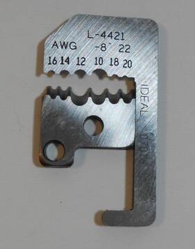L-4421 Ideal Wire Stripper Replacement Blade Set 07016 S10