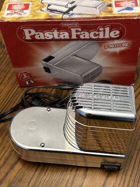 Imperia 005782046002 620 Pasta Machine Pastafacile Motor Silver