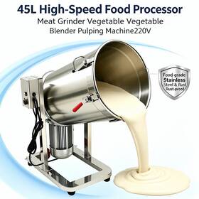 020514 Intsupermai 45l High-speed Food Processor Meat Grinder Vegetable Blender Pulping Machine220v