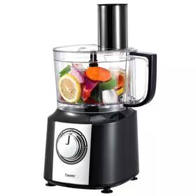 Jeremy Cass 445039823801 10-cup 3-speed Multifunctional Stainless Steel Food Processor
