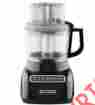 Kfp0922ob Kitchenaid Exactslice System 9 Cup Processor Mini Bowl Onyx Black Slicer Decker