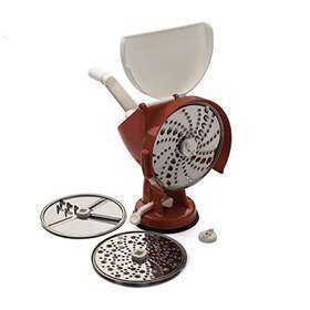 Kings County Tools 763961669470 Hand-crank Food Processor 3 Stainless Steel Cutting Disc