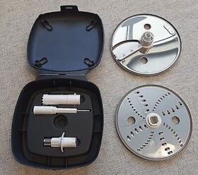 20220726-1 Kitchen Aid Food Processor Accessory Kit Two Blades With Adapters In A Carry Case