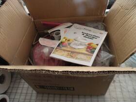 Kkingr-m06 Kitchen King Pro - Manual Food Processor Chop Slice Julienne Mix Blend Red Nib