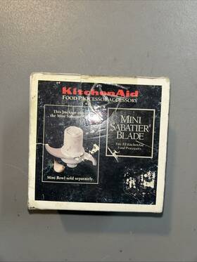 Kitchenaid 050946451978 Vtg Genuine Oem Mini Sabatier Blade Kfpmsb - New