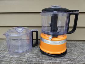 Kfc3516qtg Kitchenaid 3516qtg Food Chopper 3.5 Cup Mini Processor Orange Tangerine