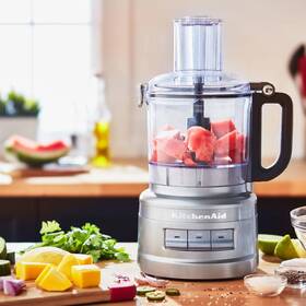 Kitchenaid 445032143173 7-cup Food Processor With Easy Storage In Contour Silver