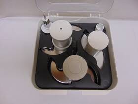 523572 Kitchenaid Food Processor Attachments Blades Discs Storage Case 7 Pieces