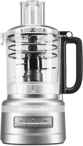 Kitchenaid 649661136705 Rrkfp0919cu 9 Cup Plus Food Processor - Contour Silver Used