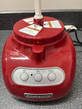 715er2 Kitchenaid Kfp Motor Base Only Tested Works Food Processor Used Red