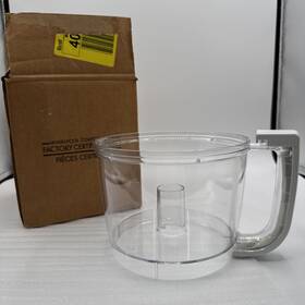 Wp8211906 Kitchenaid 8211906 Whirlpool Food Processor Clear Plastic Bowl Unused With Box