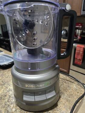 Kitchenaid 883049565453 Kfp0918cu 9 Cup Food Processor - Contour Silver