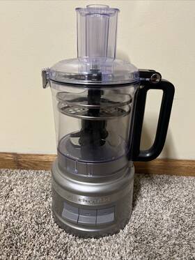 Kitchenaid 883049615318 Brand New Kfp1318cu 13-cup Food Processor Electric Corded Silver