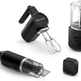 Kitchenaid 883049693774 Cordless Bundle With Hand Mixer Food Chopper And Kitchen Vacuum-battery Included