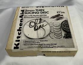 Kfp700 Kitchenaid K7-2sl Vtg 2mm Thin Slicing Disc For Model Food Procecessor