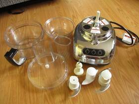 Kep740cr Kitchenaid 9-cup Chrome Food Processor With Accessories