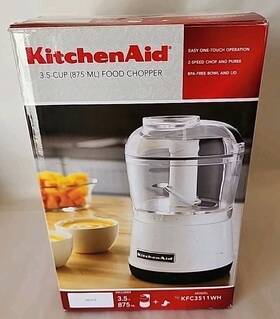 Kfc3511wh Kitchenaid 3.5-cup Food Chopper White Model New Opened Box