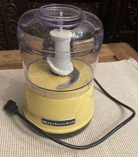 Kfc3522qmy Kitchenaid Mini Food Processor 3.5 Cup Yellow
