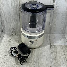 Kfcb529qac Kitchenaid Cordless 5 Cup Food Chopper - / Almond Cream Tested