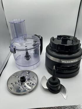 Kfp078bm Kitchenaid Kitchen Aid Food Processor 7 Cups Complete With Manual And All Components