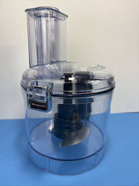 Kfp07 Kitchenaid Kfp09 Oem Food Processor Bowl Lid And Chop Blade - Excellent