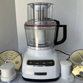 Kfp0922who Kitchenaid Food Processor With Attachments