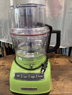 Kfp0930ga0 Kitchenaid Food Processor With All Attachments And Storage