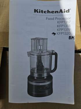 Kfp1320bm Kitchenaid Food Processor 13 Cup - Black Matte