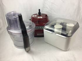 Kfp1333gc Kitchenaid Food Processor 13 Cup Gloss Cinnamon Used Tested Works Red
