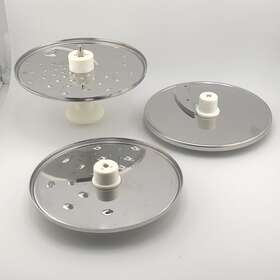 Kfp580 Kitchenaid Kitchen Aid Food Processor Set 3 Slice / Shred Disc Blades - With Stem