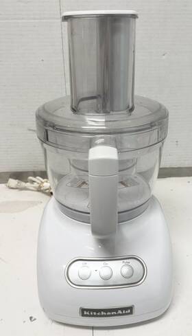 Kfp750whi Kitchenaid Kitchen Aid 750w 12cp Food Processor Tested See Video No Blades