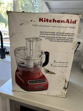 Kfpo711er Kitchenaid 7-cup Food Processor Specifically The Empire Red Model