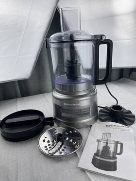 Kfp0921 Kitchenaid Kpf0921 Silver Food Processor With Accessories And Booklet 9 Cup Video