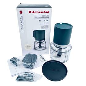 Ktcr351se Kitchenaid Cordless Top Down Chopper 3.5 Cups 12v Removable Batte