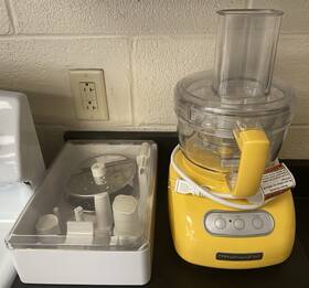 Rkfp740 Kitchenaid Yellow Food Processor 9 Cup Accessories Box Mint