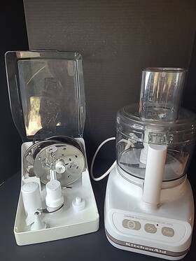 Rrkfp600wh Kitchenaid Rrkfp600 Ultrapower 11 Cup Food Processor With Attachments And Case