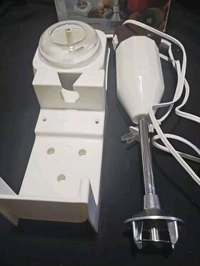 Hm-6622 Kitchenmate Vintage 2-speed Handheld Food Processor Stick Blender With Box. Sb